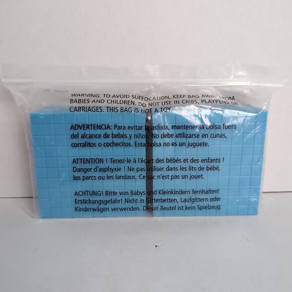 Hand 2 Mind Base Ten Flats Rods Blue Plastic Manipulatives Homeschool 5542 5532 - Picture 3 of 7